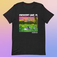 Image 1 of Weird Florida Local Art Shirt | Crescent Lake, FL Cryptids Shirt