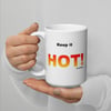 White glossy mug - Keep it Hot