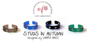 Image of Studs In Autumn Bangles