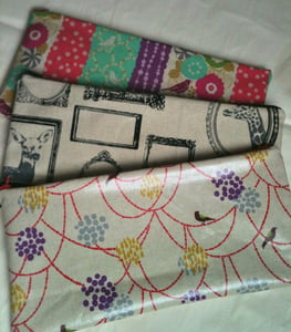 Image of Oilcloth Cosmetic Bag