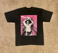 Image 1 of 1990’S AUTOGRAPHED IWA JAPAN LEATHERFACE 🪚🩸 SHIRT 