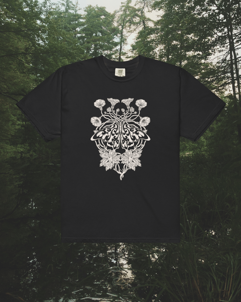 Image of Moth Talisman Comfort Colors Shirt