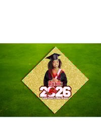 Image 4 of Customer Grad Hat Topper 