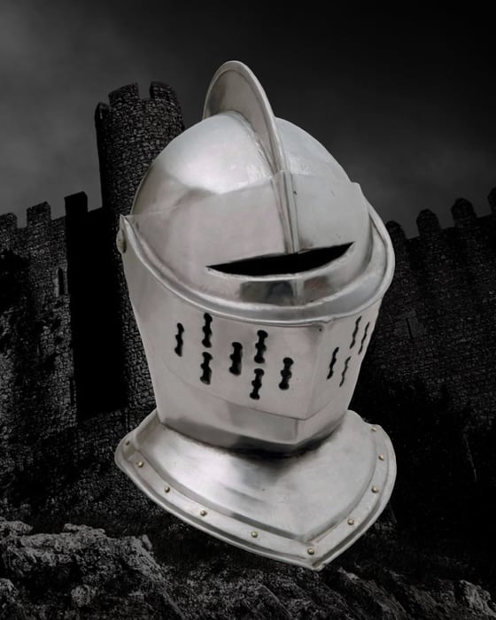 Image of Knights Helmet 