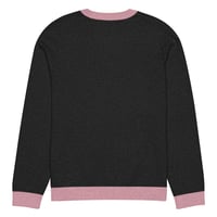 Image 13 of Psycho Clown Pink and Blue Knitted crew neck sweater