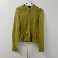 Image 1 of mohair knit cardigan 