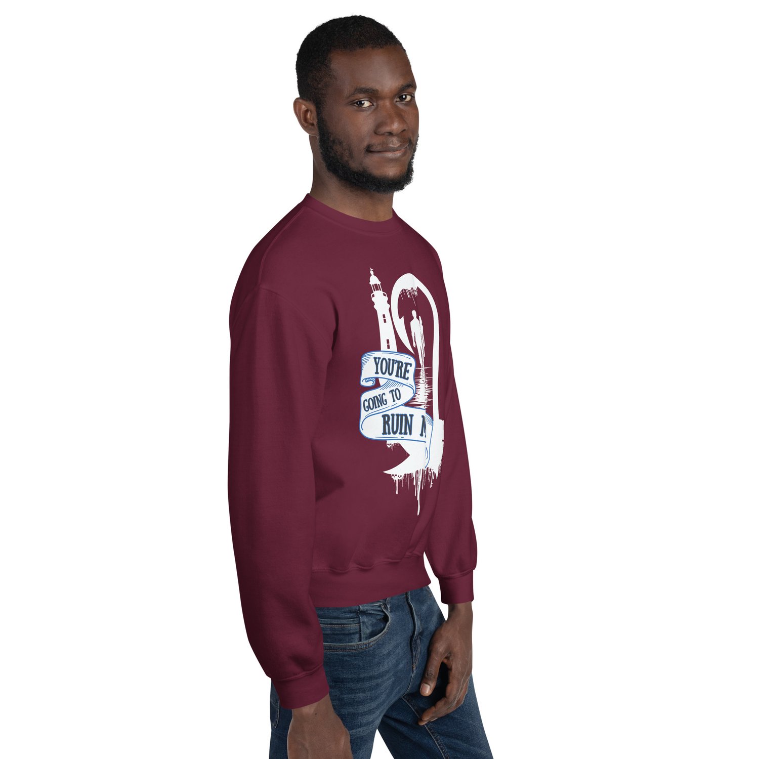 Image of Officially licensed does it hurt you're going to ruin me Unisex Sweatshirt