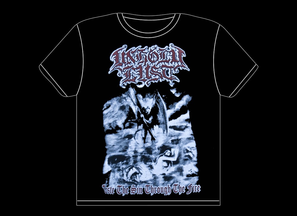 Image of Taste The Sin Through The Fire Album T-Shirt
