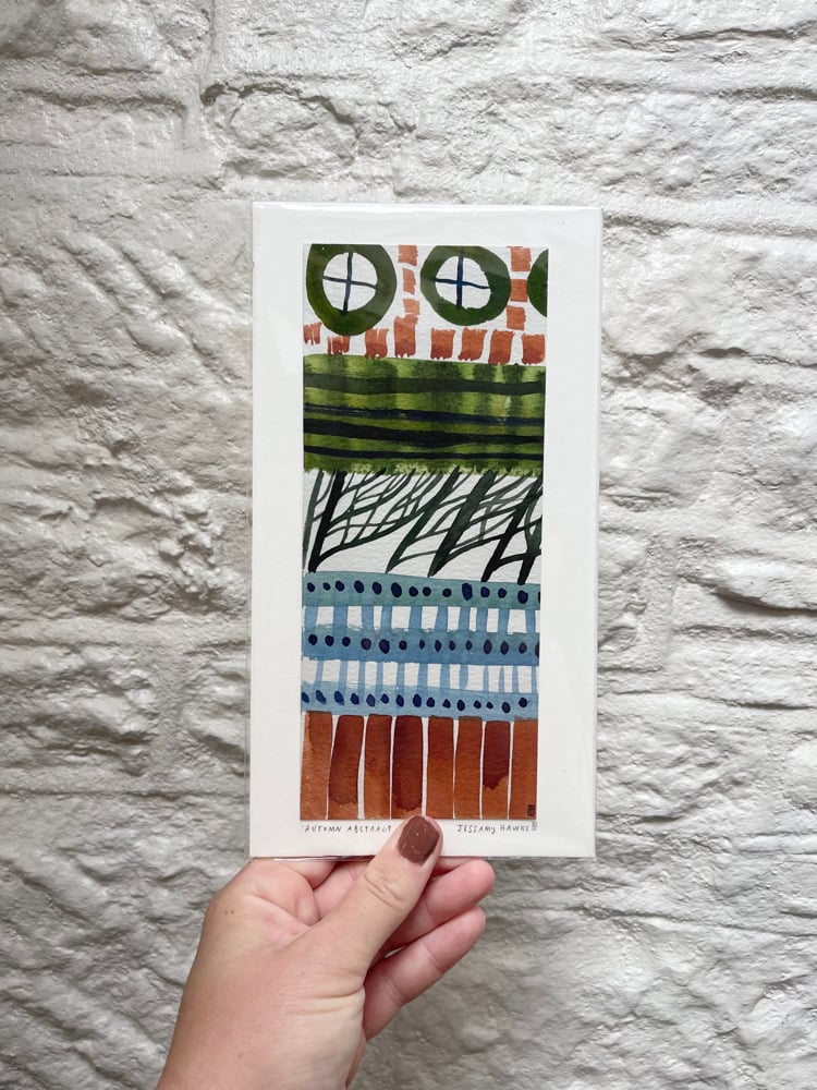 ‘Autumn Abstract I’ Original Painting