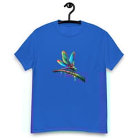 Image 7 of Unisex classic tee, Luminous Dragonfly on Branch Tee