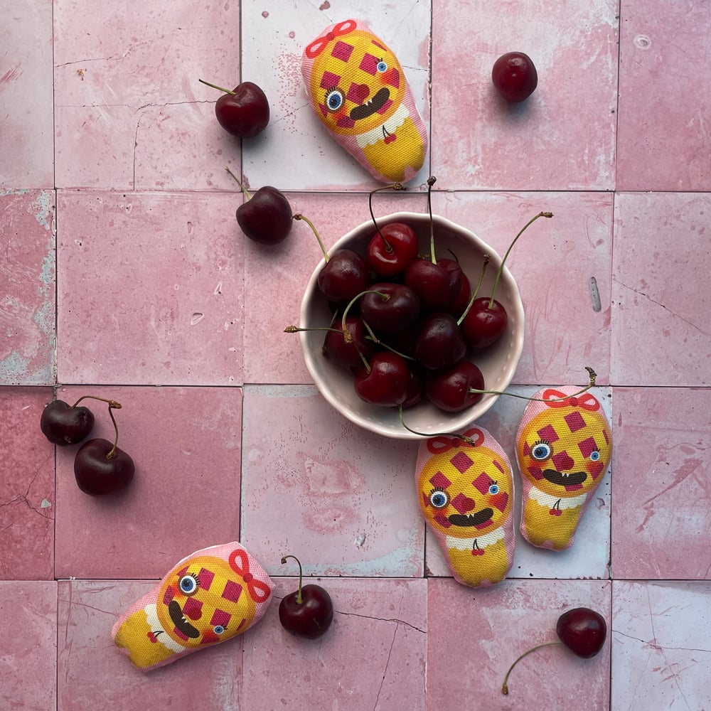 Image of Tiny Cherry Pie Doll - RESERVED for WOL.