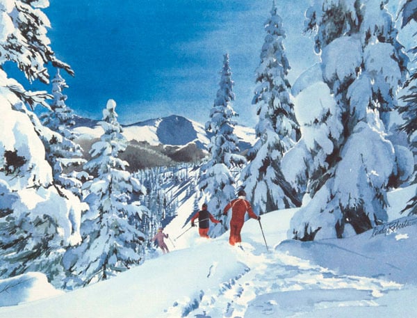 Image of Winter Park Colorado "Print"