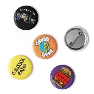 Image of "The Swagg Pack" - Set of Pin Buttons [Collector's Edition]