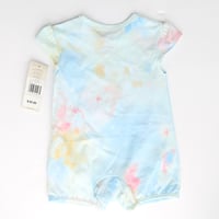 Image 2 of Adidas Infant Tie-Dye One Piece - Blue and Pink