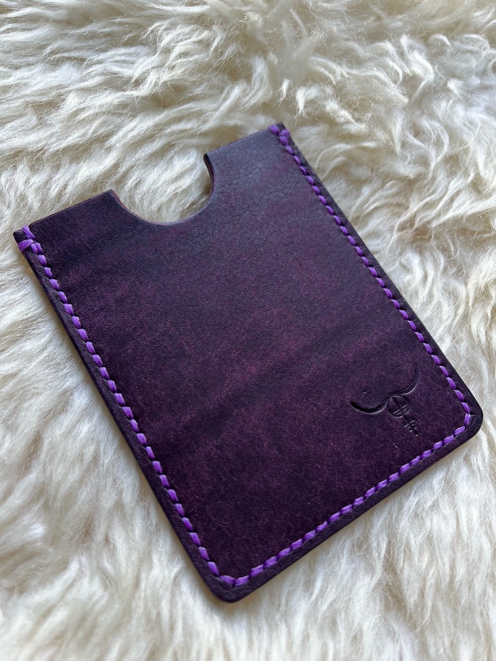 Image of Violet Pueblo Cardholder 
