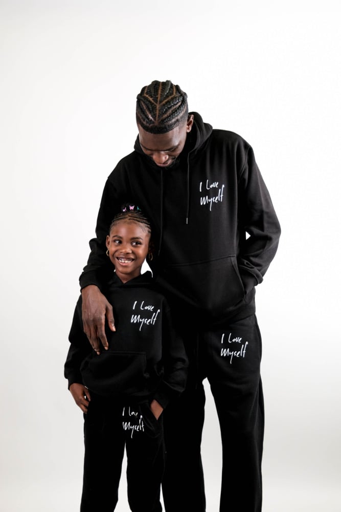 Image of Black Youth ILoveMyself Sweatsuit