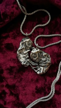 Image 1 of Silver embryo pendant 