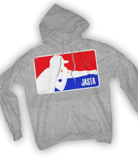 JASTA "MLB" PULLOVER Hooded Sweatshirt - Heather Gray