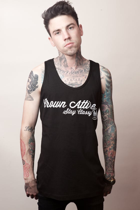 Image of Stay Classy Tank (Black)