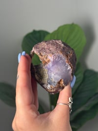 Image 2 of DARK AND MOODY PURPLE AND YELLOW LAGUNA AGATE