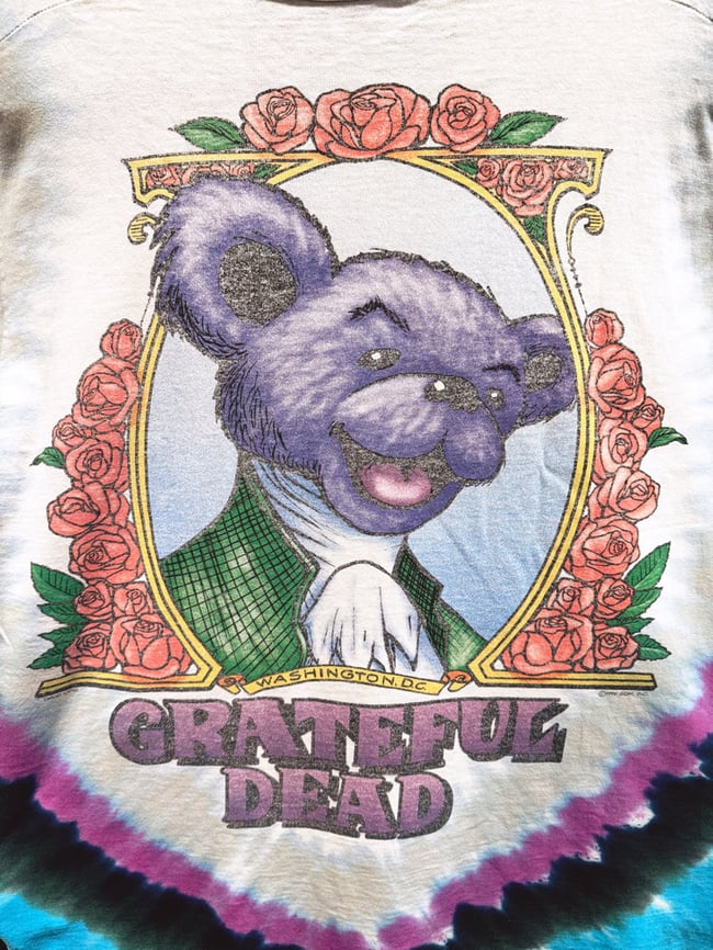 Grateful Dead 1995 D.C. Dead T-Shirt - Size XL