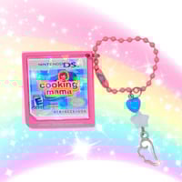 Image 1 of Cooking Mama Pink Nintendo DS keychain