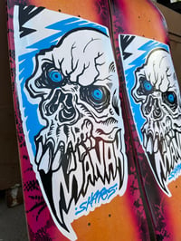 Image 3 of 8.75" Popsicle - Excel Skull - Laced Halo