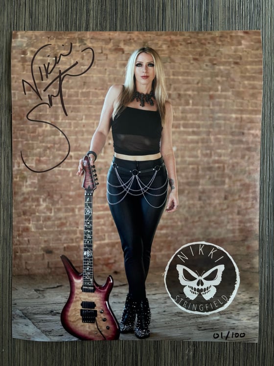 Image of Nikki Stringfield Signed 8X10 Photo