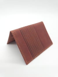 Image 18 of Leather Wallets - Olive print 