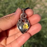 Image 3 of Labradorite Heart Pendant 💜