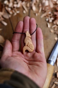 Image 8 of The Wolf- Pendant Necklace 