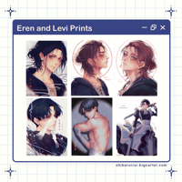 Attack on Titan: Eren and Levi Prints