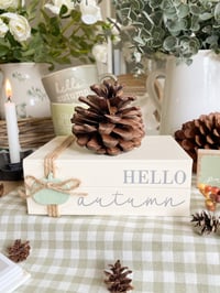 Image 2 of SALE! Hello Autumn Book Stack