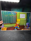 Bart Simpson holo-artprint