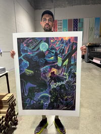 Image 2 of PRE-ORDER Book of the New Sun Print 30" x 40" 