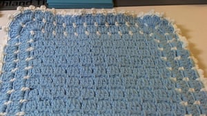 Image of Crochet Unique Blanket  PDF Pattern  