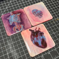 Image 1 of Painted Coaster Set 