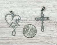Stainless Steel Religious Charms