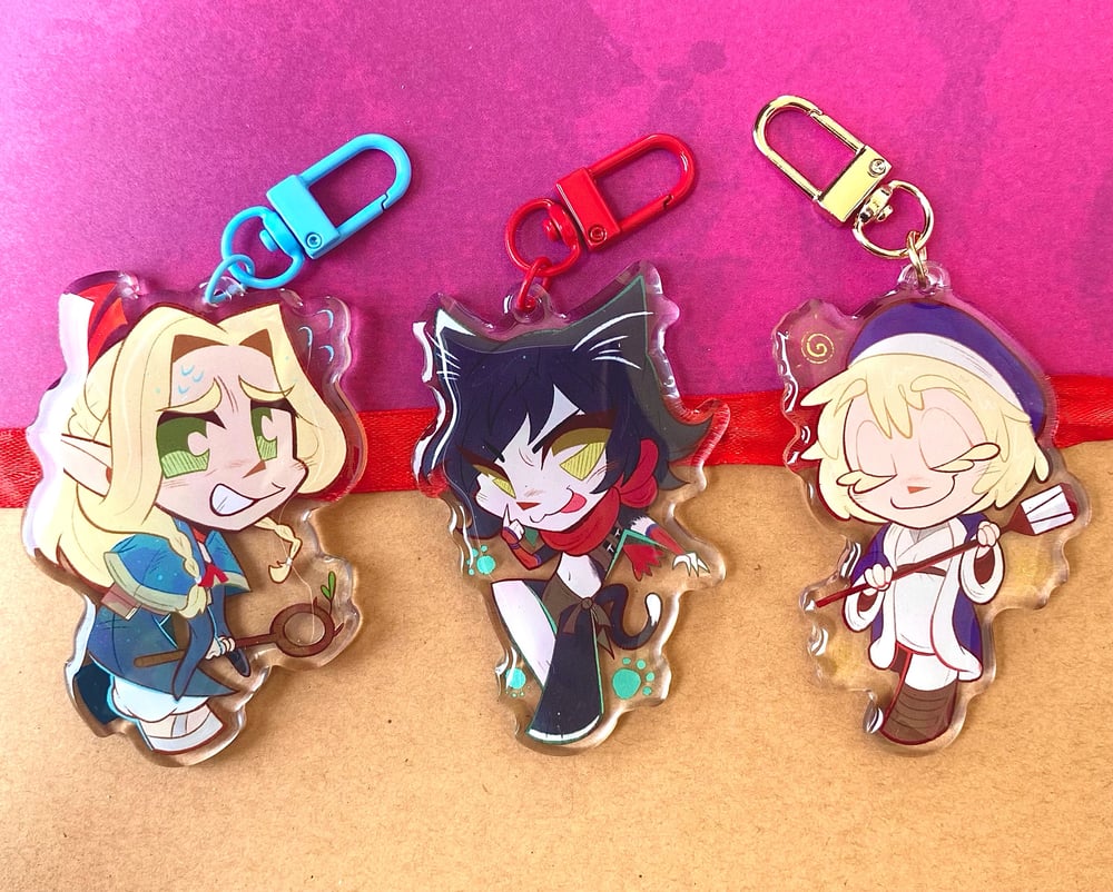 Image of Dungeon Meshi Keychains