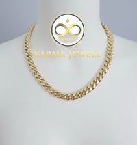 Image 4 of 12mm Cuban Chain Necklace