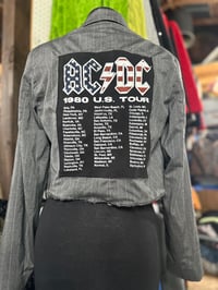 Image 1 of AC/DC Cropped Blazer