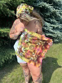 “pheonix flame” ice dyed bandana
