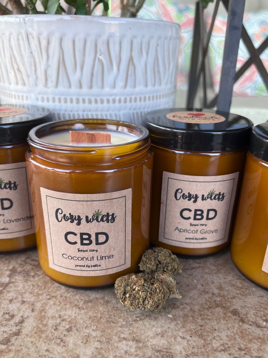 CBD Infused Candles CozyWicks