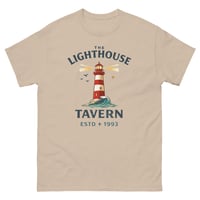 Image 4 of Lighthouse Tavern Ocean T-Shirt | Coastal Bar Vintage Graphic Tee