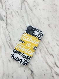 Image 1 of Fashion is Freedom Cellphone Case Yellow 