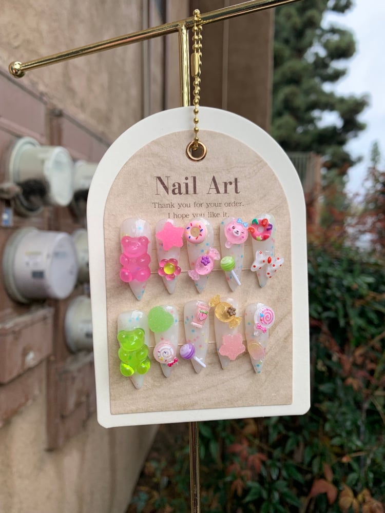Image of Girly Junk Nails 