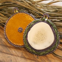 Image 3 of Plum Sweetgrass Dangles