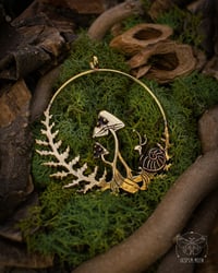 Image 1 of Forest Fae Necklace (brass)