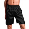 BLACK SILK BOXERS
