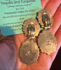 Image 7 of vintage multi-stone Federico Jimenez clips 